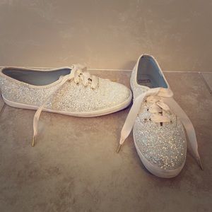 Kate spade sparkly keds